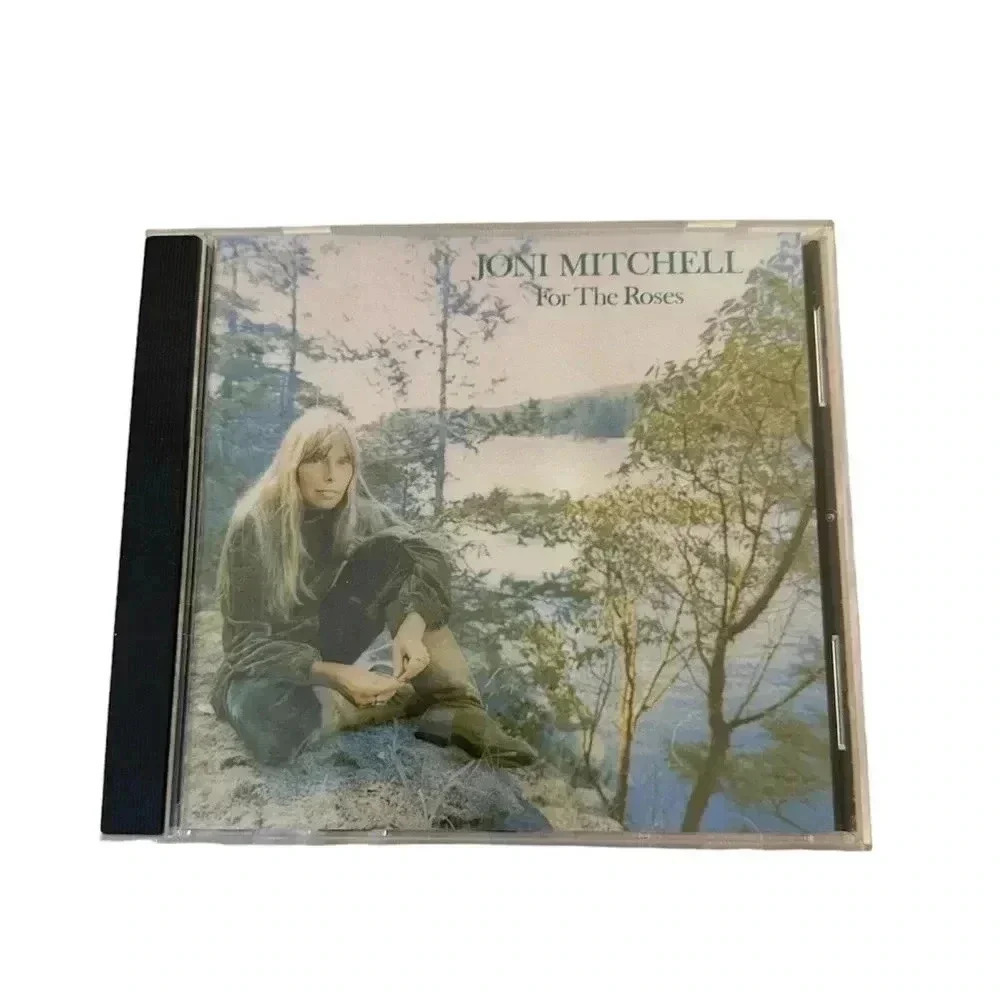 Joni Mitchell ‎♫ For the Roses ♫ Rare 1972 Asylum Records  Disc Compact